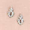 navette crystal bridal studs by erin cole
