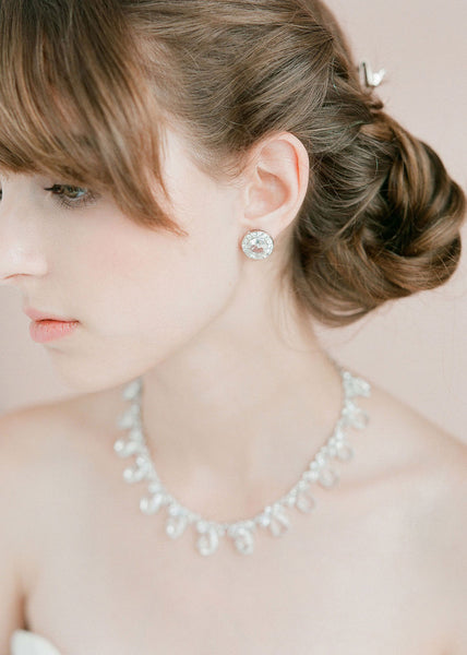 Basket Pave Studs
