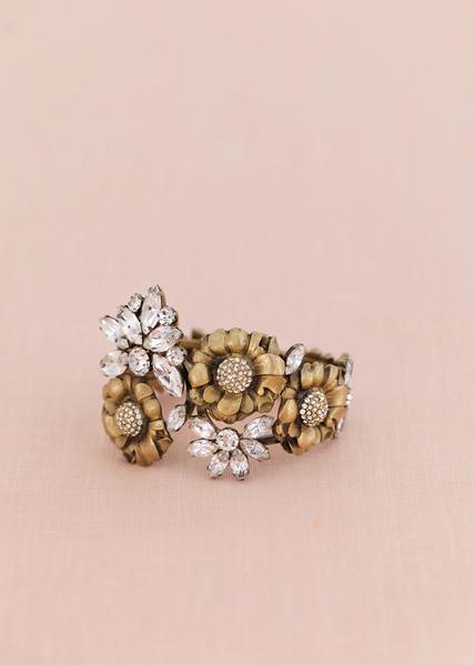 Crystal Bouquet Bracelet