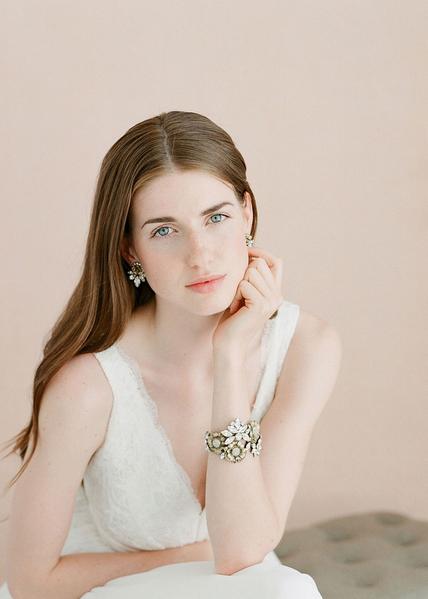 Crystal Bouquet Bracelet