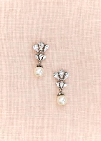 Crystal Cluster Pearl Drops