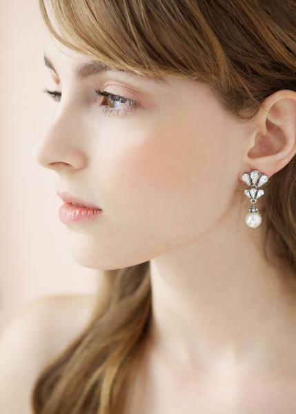 Crystal Cluster Pearl Drops