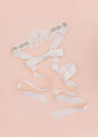 Crystal Floral Belt