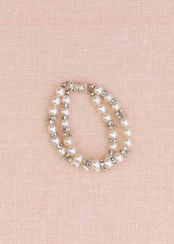 Double Strand Pearl Bracelet