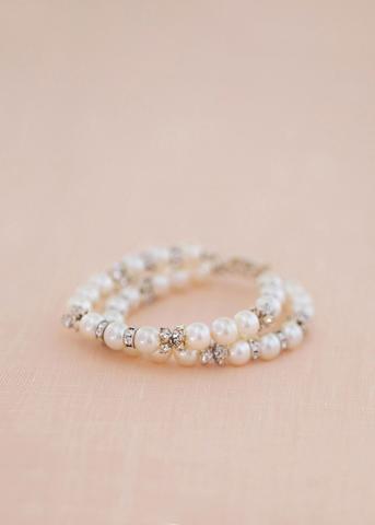Double Strand Pearl Bracelet