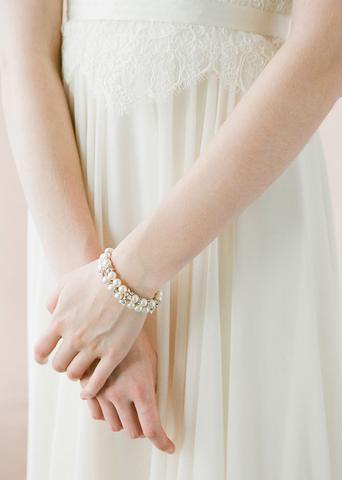 Double Strand Pearl Bracelet