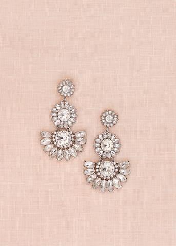 Estate Garden Statement Earrings