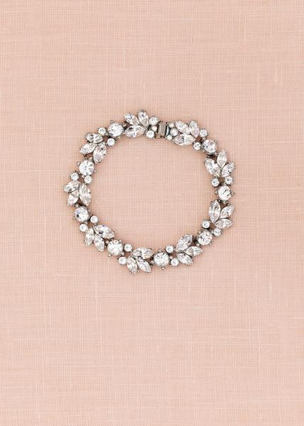 Floral Crystal Bracelet