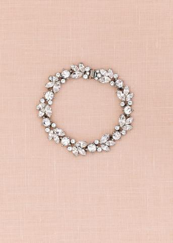 Floral Crystal Bracelet