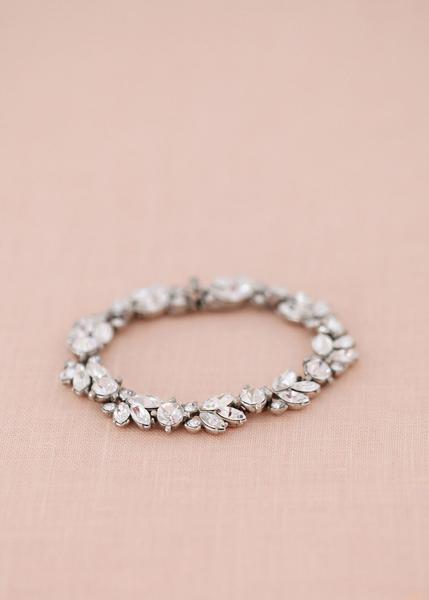 Floral Crystal Bracelet