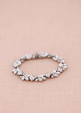 Floral Crystal Bracelet