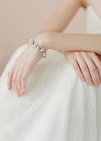 Floral Crystal Bracelet