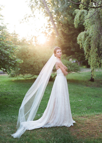 Lily Single Layer Chapel Veil