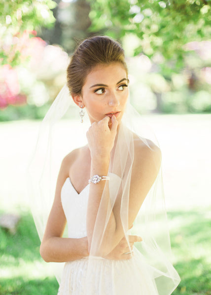 Lily Single Layer Waltz Veil