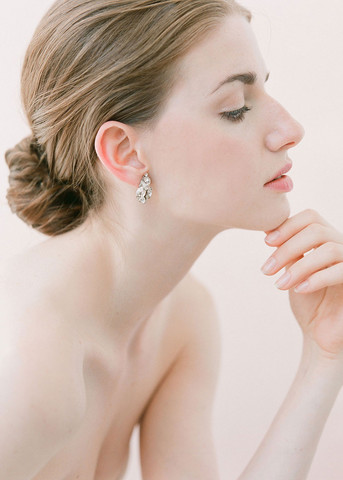 Navette Stud Earrings