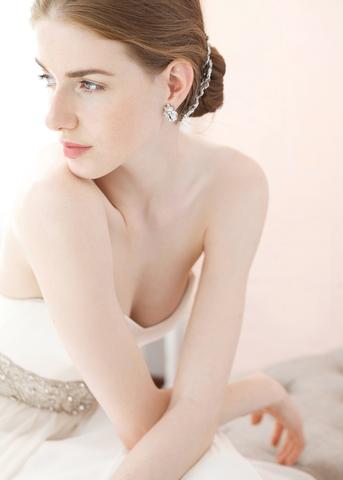 Navette Stud Earrings