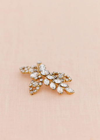 Primrose Hairpin (Antique Gold)