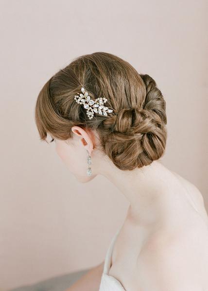 Primrose Hairpin (Antique Gold)