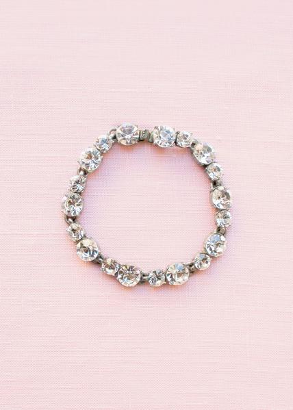 glamorous swarovski crystal bridal bracelet
