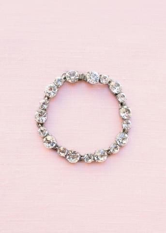 glamorous swarovski crystal bridal bracelet