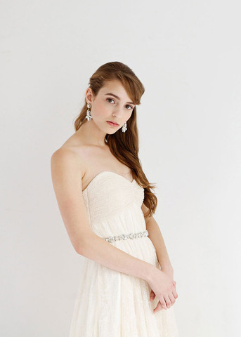 Sparkled Skinny Sash