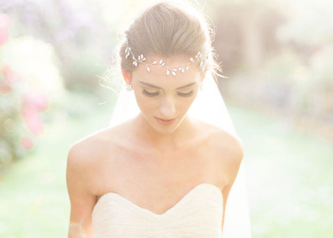 Sparkling Crystal Hair Vine
