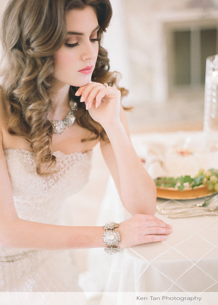 Sunburst Crystal Bracelet