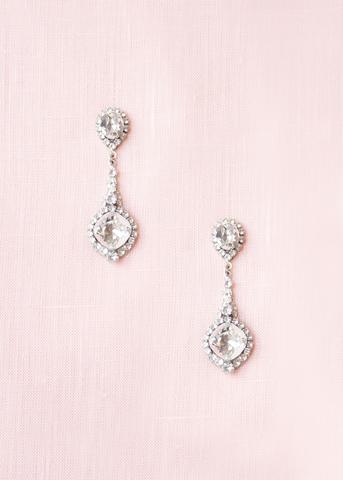 Vintage Crystal Drop II Earrings {Sale}