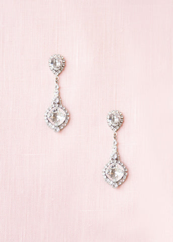 Vintage Crystal Drop II Earrings